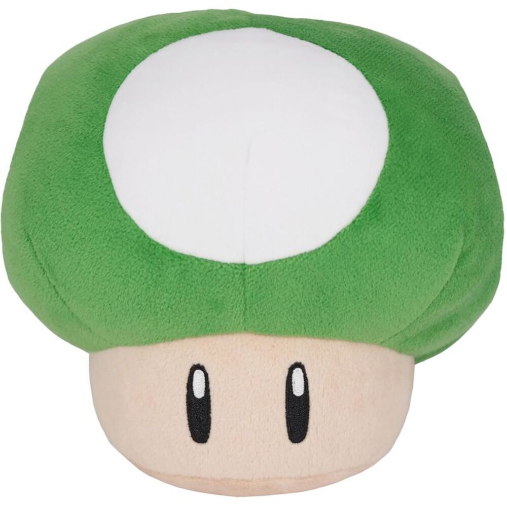 Nintendo - Super Mario - 1up Mushroom 6 inch plush  COLLECTIBLES